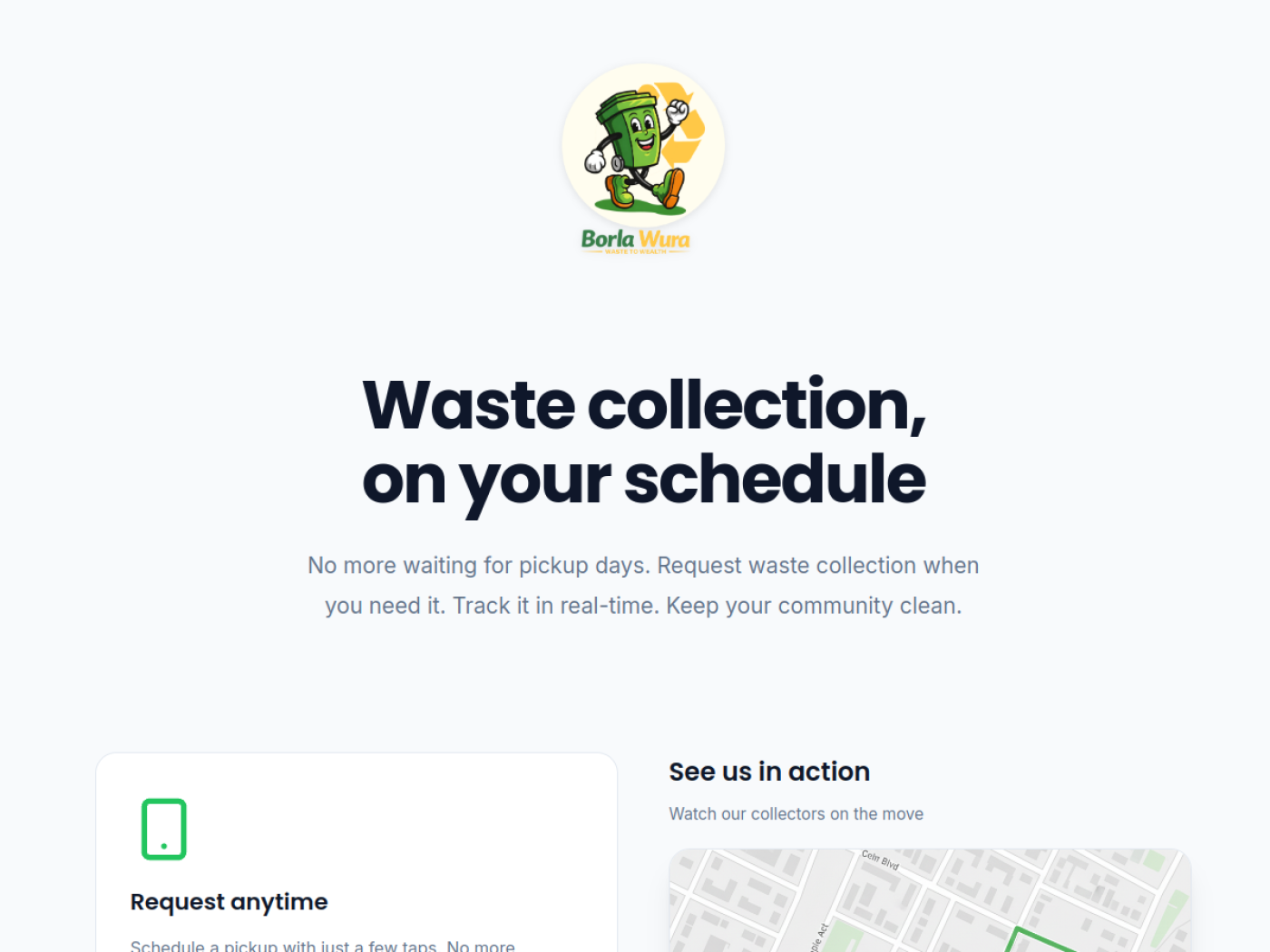 Borla Wura website preview